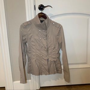 Armani exchange light khaki jacket